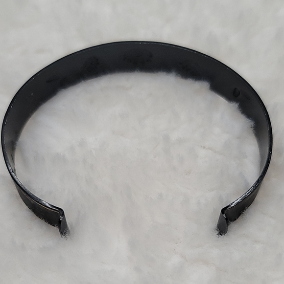 Damascene Floral Cuff - Vintage, Estate - Amazing Condition - Picture 5 of 5